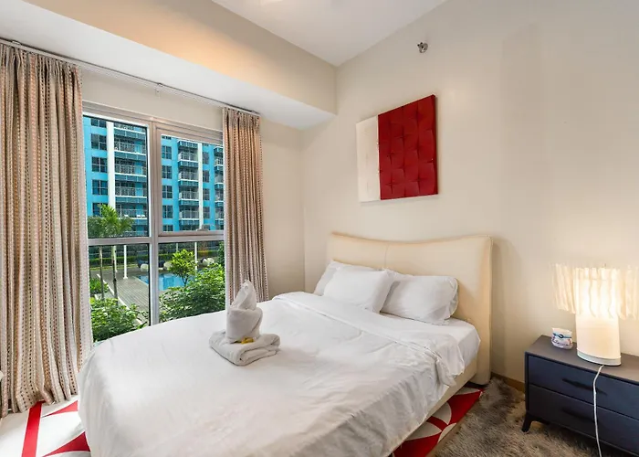 Apartamento 2br Near Naia Airport, Moa, Okada And Of Dreams With Playroom, Pool And Gym Manila