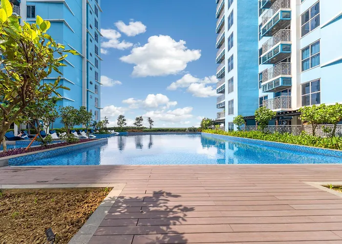 Apartamento 2br Near Naia Airport, Moa, Okada And Of Dreams With Playroom, Pool And Gym Manila